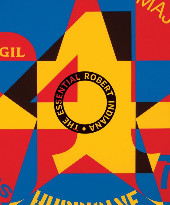 Cover for The Essential Robert Indiana