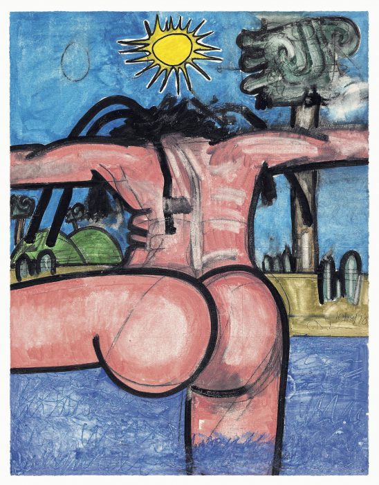 Cover for Carroll Dunham: Monotypes 2005-2015