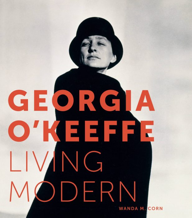 Cover for Georgia O’Keeffe: Living Modern