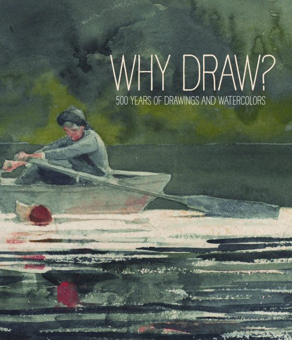 Cover for Why Draw?: 500 Years of Drawings and Watercolors from Bowdoin College