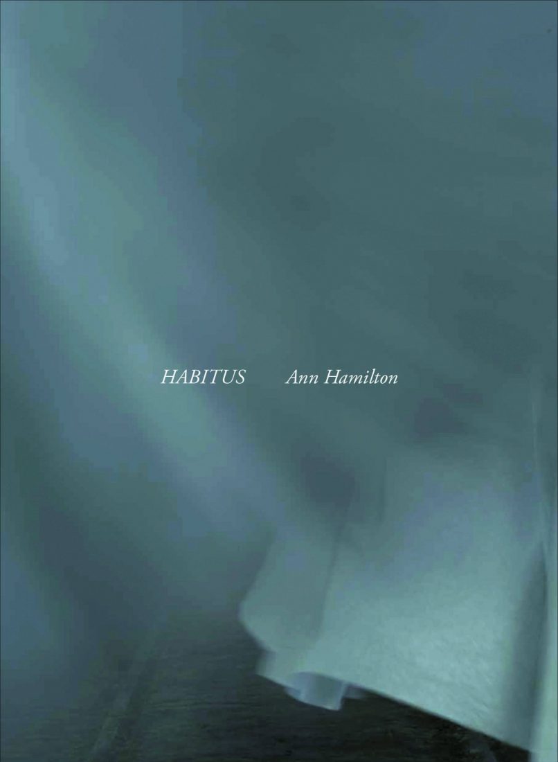 Cover for Ann Hamilton: habitus