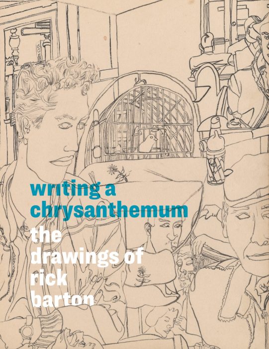 Cover for Writing a Chrysanthemum: The Drawings of Rick Barton