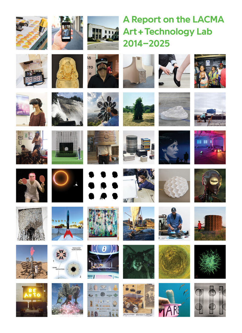 Cover for All Impossible Deeds: A Report on the LACMA Art + Technology Lab, 2014–2025