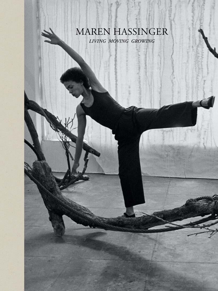 Cover for Maren Hassinger: Living Moving Growing