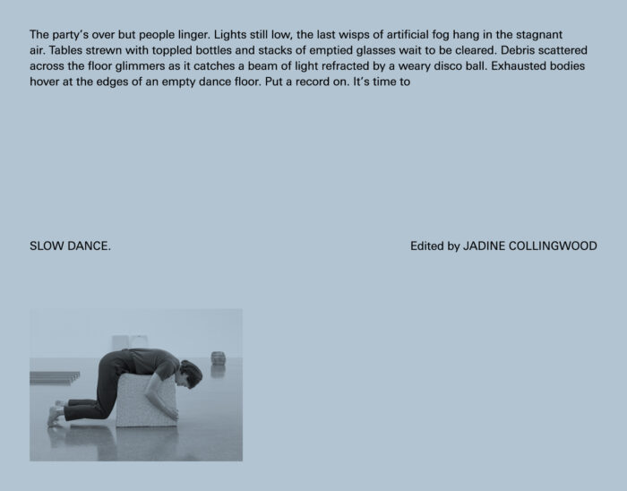 Cover for Slow Dance